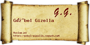 Göbel Gizella névjegykártya